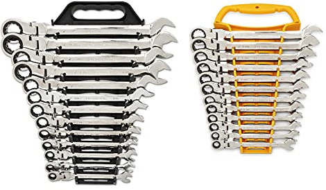 GEARWRENCH 25-Pc. Flex Combination Ratcheting Wrench Set, SAE/MM - 86730