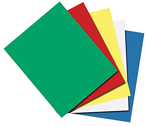 CENPEK 10 Blatt 5 Farben Transferpapier, Carbon wasserlsliches Pauspapier 27,9 cm x 22,9 cm, Transfermuster auf Stoff, Stoff, Leinwand, Zubehr zum Nhen