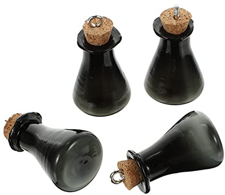 LIFKOME Mini Bottiglie Di Per Decorazioni e Fai Da Te Tappi Di Sughero Bottiglie Per Desideri e Per Regali e Creazioni Personalizzate