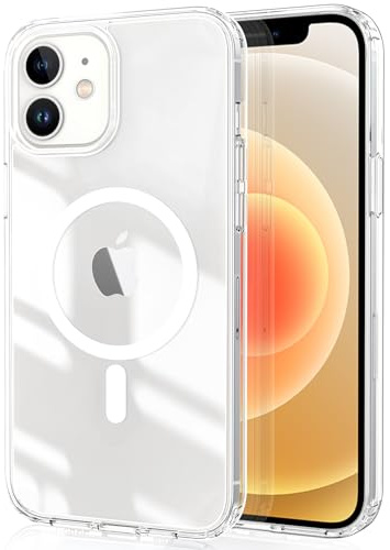 CACOE für iPhone 12/12 Pro Hülle mit Militärschutz für MagSafe Handyhülle | für iPhone 12/12 Pro Case,Transluzente Matte,37×N52 Magnete,12 Fuß Fallschutz,2400 GS Magnetkraft,Erhöhter Kameraschutz
