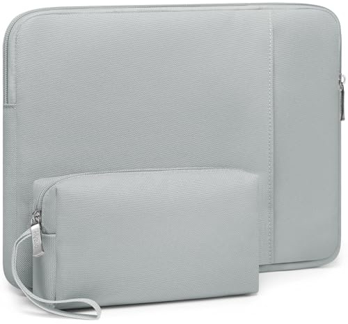 HYZUO 15-16 Zoll Laptoptasche Hülle Set für MacBook Pro, Stein Grau | für MacBook Pro 16 M5-M1 Pro/Max A3428 A3429 2026-2019, 15 Surface Book,Hülle für 15 15,6 HP Dell Lenovo Samsung Asus