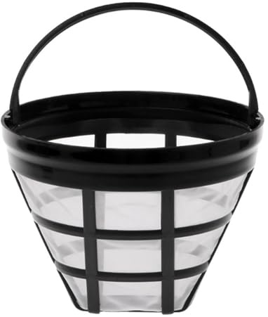 Dauer-Kaffeefilter, Für 8-12 Tassen Kaffee, Filtergröße 4, Mit Edelstahlgewebe, Wiederverwendbar Plastik Dauerkaffeefilter Waschbar Coffee Filter Kaffee Filter Mesh Korb Für Meisten Kaffeemaschinen