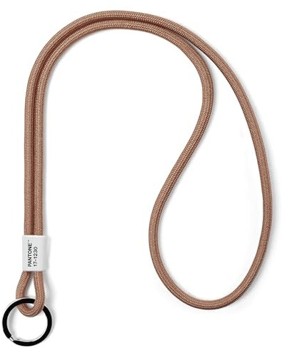 Pantone Schlüsselband, Key Chain Long, Color of the Year 2025: Mocha Mousse 17-1230