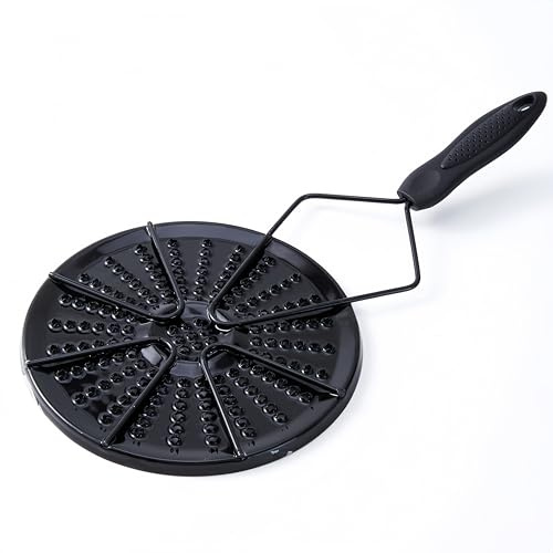 Parrilla para Arepas Colombianas, Enamel-Coated Iron Stovetop Grill