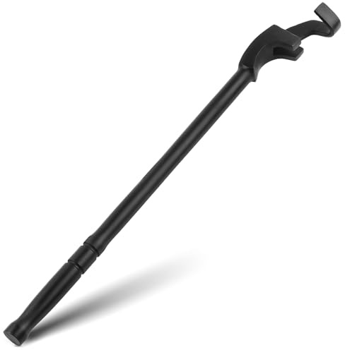 BINGCOBBER Tools Universal Spanner Extender Extension Wrench Power Bar Tool Bar Black