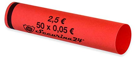 Securina24 Münzhülsen 1 Cent bis 2 Euro oder 119 Stück gemischt (112 Stück - 5 Cent)