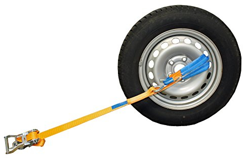 SHZ 4X Spanngurt 35mm Auto Transport 3t LC1500 daN Radsicherungsgurt Zurrgurt Autotransport Reifengurt (36) - Made in Germany
