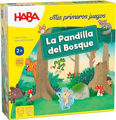 HABA 306610 Meine ersten Spiele – Die Gang des Waldes, Kinderspiel zur Beobachtung und Erinnerung, über 2 Jahre
