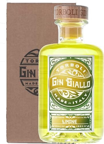 Gin Giallo Torboli - Gin Al Limone 42% Vol - Bottiglia da 0,35 lt.