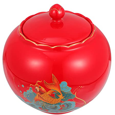 Recipiente for té, recipiente for café, lata de azúcar, 1 recipiente tradicional for té, recipiente de cerámica for café, recipiente tradicional for té, recipiente for té chino, recipientes for alimen