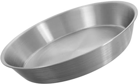 UTHCLO Teglia Per Pizza Rotonda in Acciaio Resistente Teglia Da Forno Per Dolci e Biscotti Dimensioni Per Casa e Ristorante Facile Da Pulire e Mantenere