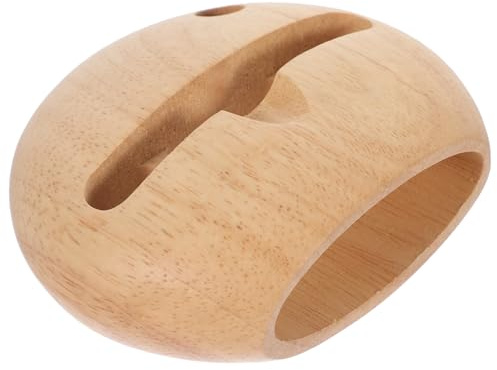 Uonlytech Supporto Smartphone in Legno Amplificazione Sonora, Base Stabile Antiscivolo, per Ufficio e Casa, Compatibile la Maggior Parte dei Telefoni