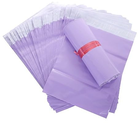 BPABDEITR Självhäftande Postpåsar | 100 st självhäftande postpåsar i flera storlekar(20x30cm)