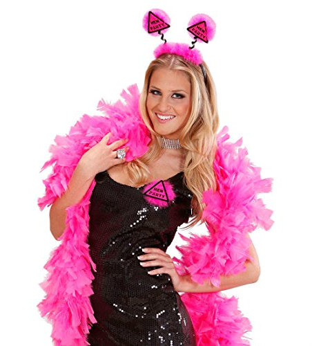 NET TOYS Federboa pink Karneval Federboas Feder Boa Federschal Federstola Stola Charleston Accessoires Schal
