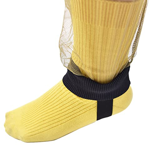 BESPORTBLE Anti Moskitonetz Bein Gamaschen Ärmel Füße Protector Unterstützung Bug Hosen für Outdoor-Angeln Jagd Jungle - Grün