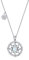 925 Sterling Silber Kompass Kette Opal Schmuck Geburtstag Inspirierende Geschenke für Damen