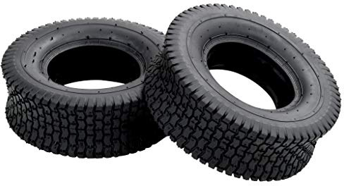 Tidyard Pneus de Brouette Bande de Roulement Spéciale 2 Pcs 13x5.00-6 4PR Caoutchouc