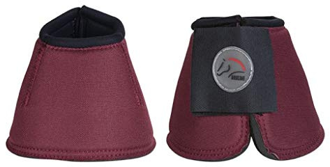 HKM Solid Hufglocken 5210 Aqua One Size