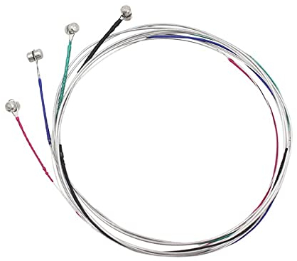 Violin Saiten Set, 4/4 Violinsaite Universal Set, Violinsaiten Universal Full Set, Ersatzstahlsaiten Für 4/4 Violinen, Violinen Stahlkern Geigensaiten Saiten, G/D/A/E Violin Stahlsaiten