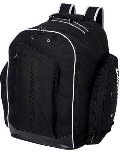 Winnwell Eishockey Rollenrucksack PRO Junior, Schwarz, 46cm x 41cm x 61cm