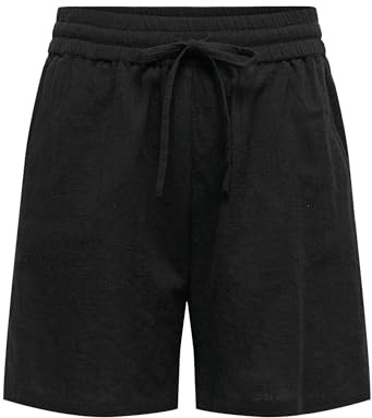 Onltizana string bomullsshorts WVN, svart, S