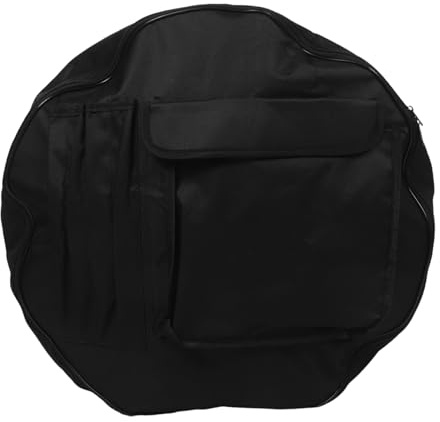 TOYANDONA Drum Case Snare Strap with Adjustable and Drumstick Bag Carrying Portable Pocket, Lightweight Oxford Cloth for Outdoor Gigs and Performances