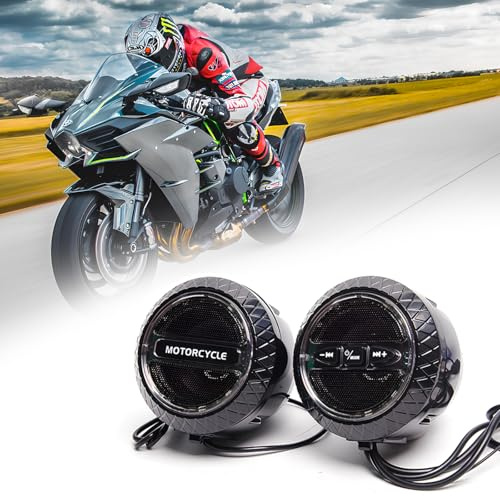 Longzhuo MT-188 Motorcycle Amplifier Audio System, Waterproof Bluetooth Stereo Speakers, for Motorcycle Scooter Audio Systems
