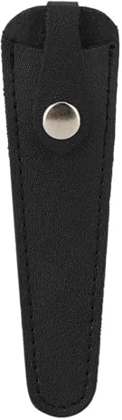Portaforbici, Custodia per forbici Custodia per forbici in pelle PU Custodia portatile per parrucchiere Borsa per strumenti per parrucchieri (Black)