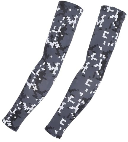 KEORHEZ Mangas Para Brazos Protección Sol Manga Para Brazo Antisudor Y Antideslizantes Para Hombres Y Mujeres Ideales Para Correr Montar a Caballo Jugar Al Golf Voleibol Y Baloncesto (Xl)