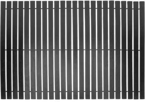 JOINPAYA Tappetino da Doccia in Bambù Antiscivolo 50x70 Cm, Zerbino per Bagno e Hotel, Tappeto Pavimento Resistente Trattamento Antiscivolo, Decorazione Orientale senza Montaggio