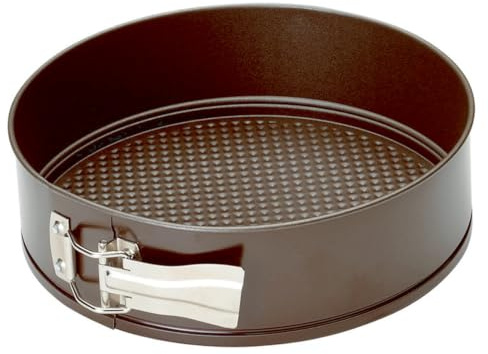 Gobel - Moule à Manqué Démontable Ø 28 cm - Moule à Charnière 10/12 parts - Acier - Revêtement Antiadhérent Bicouche Garanti sans PFAS - Qualité Professionnelle