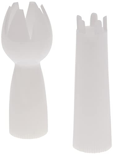 Ibili CNW0102 - Set 2 Boquillas (Plastico Blanco)