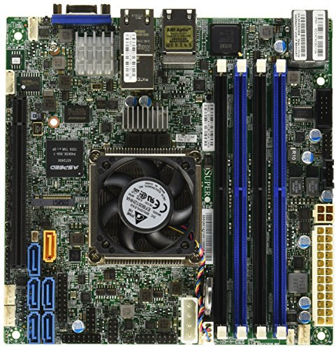 Supermicro X10SDV-TLN4F server/workstation motherboard BGA 1667 Mini-ITX