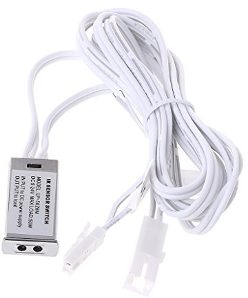 Shenxay 12V/24V Infrarot Sensor Schalter Schrank Tür Lichtschalter 5A 60W