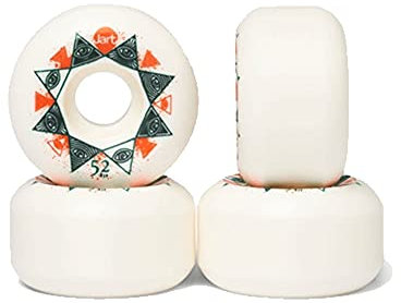 Jarts Bondi Illuminati 52mm 83B Wheels Pack Skateboard-Rollen, Unisex, Mehrfarbig (Mehrfarbig)