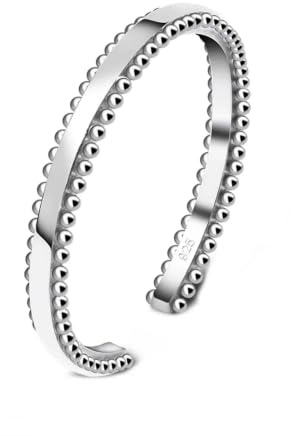 Zehenring Zeh Ring 925 Silber verstellbar Fuß Schmuck Midi Ring Finger
