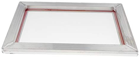 Sharplace Siebdruckrahmen Silk Print Mesh für Leiterplatte, 31 x 43 cm, 77 t
