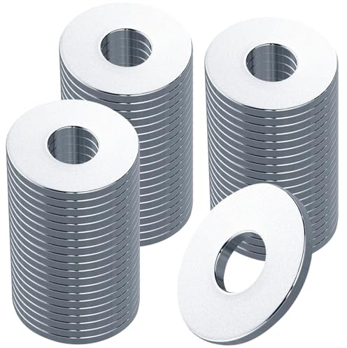 Arandelas M6 x 18 mm, 160 unidades, acero inoxidable 304