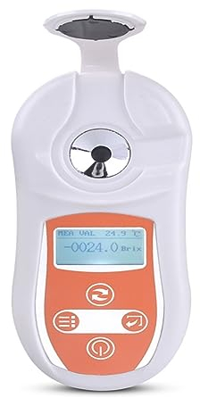 Honig-Refraktometer Digitales Brix-Refraktometer 0-25,0% PAL-101 Brix-Tester, Messgerät for die Schneidflüssigkeitskonzentration Hohe Präzision