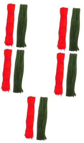 BESTonZON 1000pcs Twisting Sticks for Crafts DIY Craft Twisting Sticks Bendable Reel Wire Floristry Bright Pastel Colors Bulk for Teens Adults