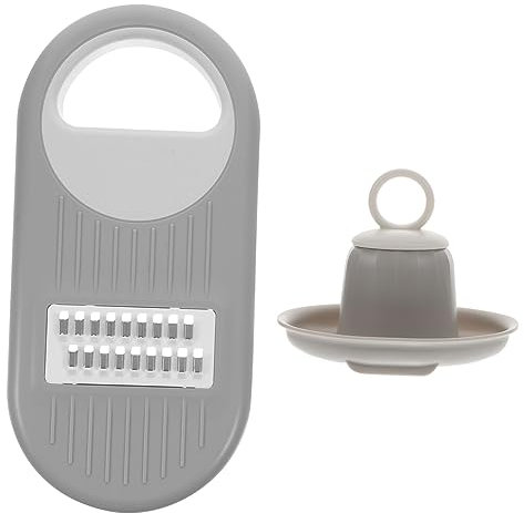 COLLBATH Rallador de Cocina Multifuncional Cortador de Patatas Inoxidable Herramienta para Cortar Verduras Compacto y Ligero para Preparación de Comidas Rallador de Frutas