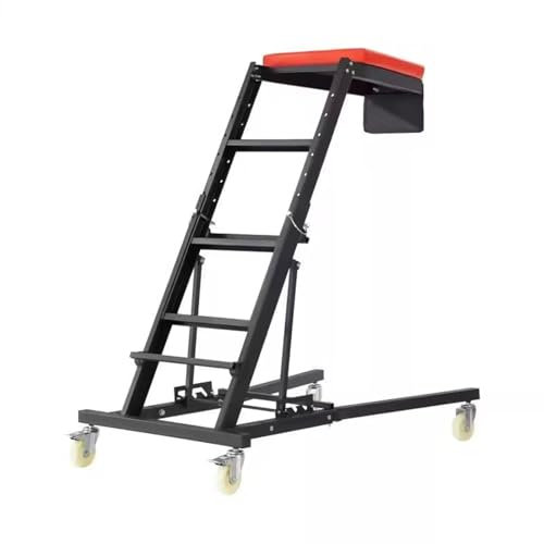 Automotive Topside Creeper, Höhenverstellbar, 400 Pfund Kapazität, 4 Lenkrollen Für Autoreparatur Und Wartung(Size:48-76)
