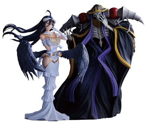 Xinnice Albedo Figur Ooal Gown Actionfigur Anime Stehende Statue Albedo Merch Cartoon Charakter Desktop Sammlerstück Geschenk