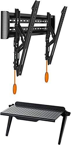 Supporti TV Supporto TV a Parete, Supporto TV a Parete Ultra Sottile per la Maggior Parte dei televisori LED da 40-65 Pollici, con VESA 100x100-600x400 mm, Portata Fino a 60 kg