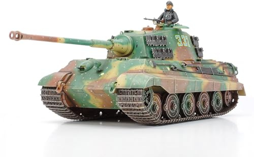 Tamiya 300035164 - 1:35 WWII SdKfz.182 Panzer VI Königstiger(1)