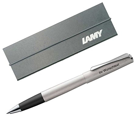 Lamy Tintenroller studio brushed Modell 365 (strichmattiert) inkl. Laser-Gravur
