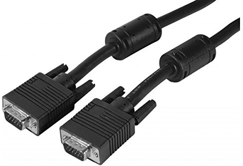 Dacomex SVGA 3m 3m VGA (D-Sub) VGA (D-Sub) Noir câble VGA - Câbles VGA (3 m, VGA (D-Sub), VGA (D-Sub), Mâle, Mâle, Noir)