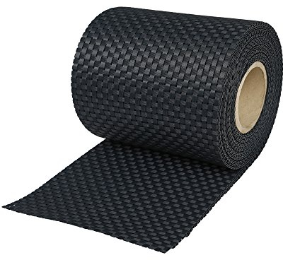 jarolift PVC-Rattan Sichtschutzstreifen, anthrazit, 2,6m, 10 Stück