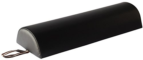 Master Massage Knivrulle halbrun halsrulle förvaringshjälp 23 cm x 11 cm x 66 cm svart