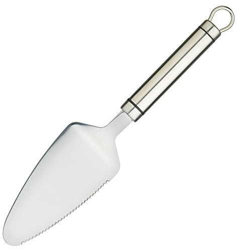 KitchenCraft Professional Kuchenmesser, Tortenheber aus Edelstahl, Aufhängeloch, 26 cm x 6 cm